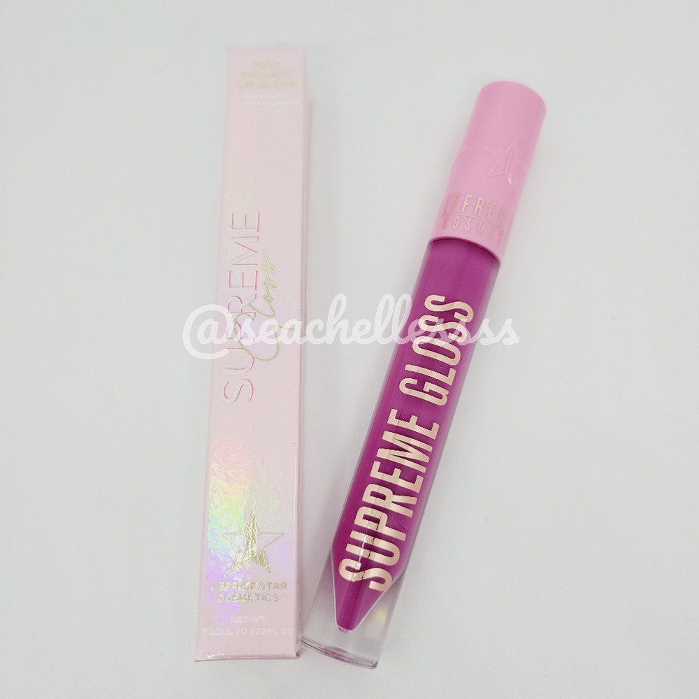 More Than Friends Jeffree Star Supreme Gloss Berry Pink Brand New  in Box